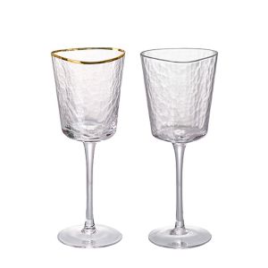 B2B Wholesale:Bulk Hotel Glassware: Custom 6-10oz Chip-Resist Crystal Flutes -