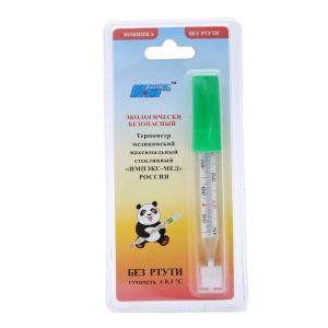 clinical thermometer, mercury free glass thermometer, non mercury thermometer