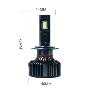 manufacturer new F5 car lamp led light h7 headlamp fog lights h4 led headlight