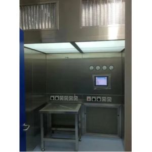 Customized Capacity Dispensing Booth Featuring H13 F6 G3 Filtration Step And F8.H13 Filters