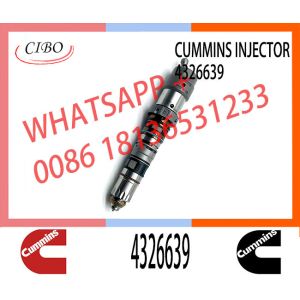 Qsk23 Diesel Engine Part Excavator Common Rail Fuel Injector 4088431 4076533