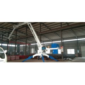 R Shaped Concrete Pump 17M Mobile Placing Boom CE Certification