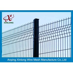 3D Rabitz - Type Zabor Welded Wire Mesh Fence Galvanized / PVC Coated Surface