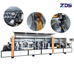ABS PVC Melamine Edge Banding Machine 380V 3HP Pre Milling Edge Bander Wood