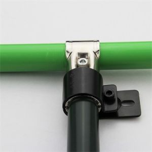 Black JYJ 22 Metal Pipe Connector Joint For Logistics System