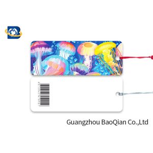 0.6mm PET 3D Lenticular Bookmark Customized Double Sides CMYK Printing