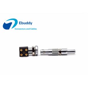 Push Pull 4pin Lemo Compatible Connector EXG PCB Socket 00B 2-5pins With Screw