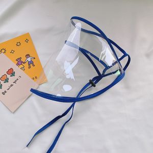 Cheap Removeable Anti Fog Kids Face Shield Liquid Proof Anti Splash TPU Material for sale