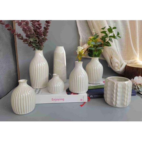 Quality Factory Direct Supply Classic Handmade Pottery Clay Flower Pot Porcelain Ceramic Statued Vase For Home Decor wholesale
