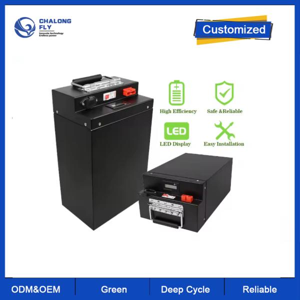 OEM ODM LiFePO4 Battery Pack with IP67 Waterproof 3000 Cycle Life and 48V