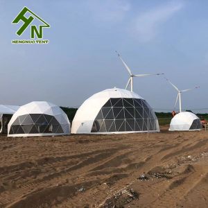 48m Diameter 4 Person Hotel Geo Dome Tent Multi - Functional