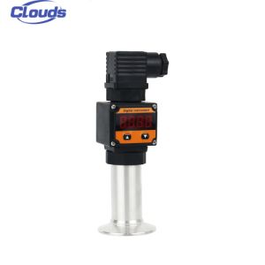 lrrigation Equipment Flush Pressure Transmitter / Sanitary Tri-Clamp Pressure