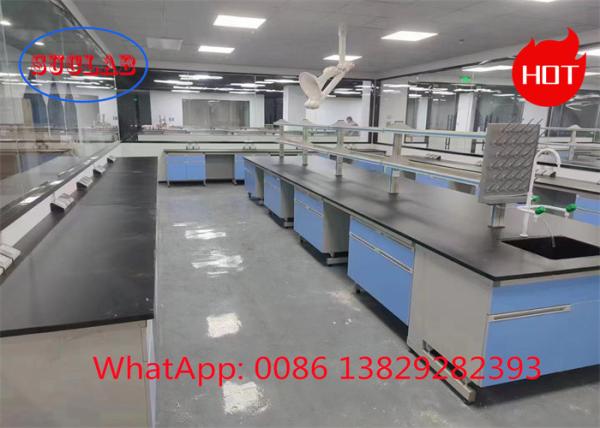 Quality Excellent Customer Service Safety Chemistry Lab Workbench with Cabinets wholesale