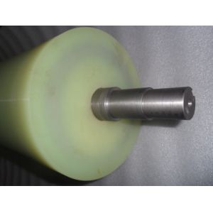 Industrial PU Polyurethane Coating Rollers , OEM Polyurethane Wheels Replacement