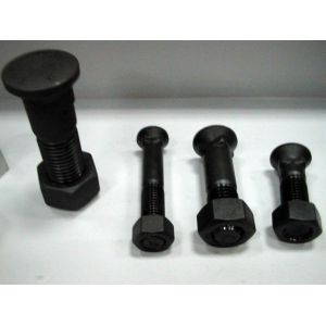 12.9 8.8 10.9 Grade Track Shoe Bolts And Nuts 4F3664 Strong Abrasion Resistance