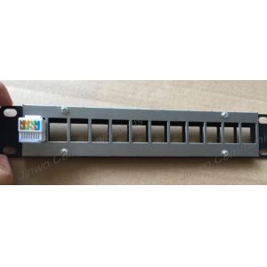 Gold Plating Cat5e RJ45 Keystone Jack ABS Plastic Punch Down