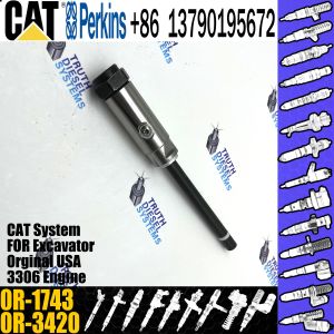 Fuel Injector 4W7016 0R-3420 0R-1743 For Caterpillar Excavator Engine 3208