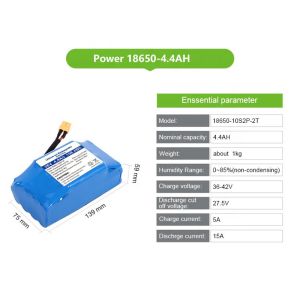 10S2P 158Wh Custom Lithium Ion Battery Pack For Electric Scooter