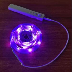 SMD2835 LED Strip Light with Motion Sensor 1m Length USB Rechargeable Day and