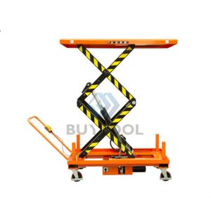 Q345B Mobile Scissor Lift Platform Table 2000mm 1000kg