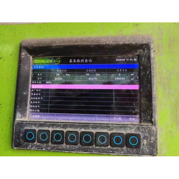 2018 Mercedes Chassis Zoomlion Concrete Pump Truck with 56m Vertical Reach Installed