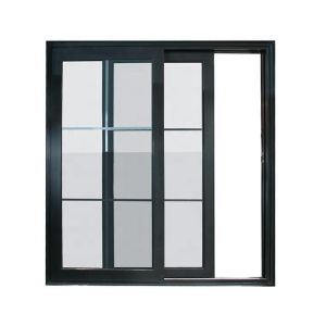 Standard Aluminum Sliding Glass Window , Double Layer Aluminum Alloy Window