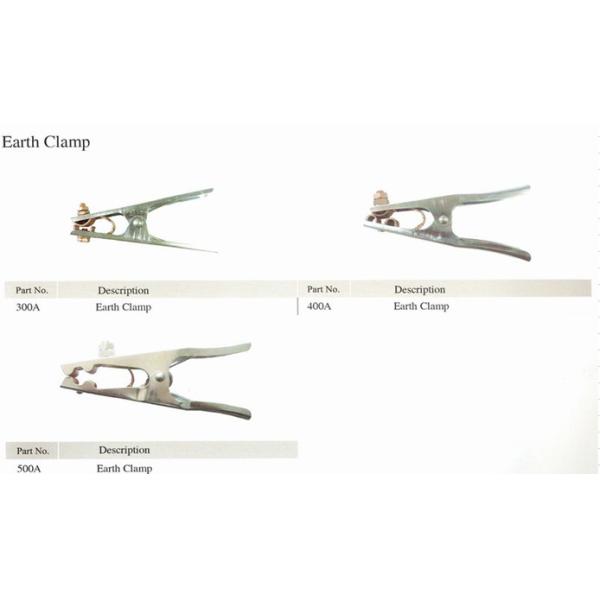 Quality Stainless Steel Welding Torch Parts Holland Type Earth Clamp 300A 400A 500A wholesale