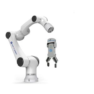 Cheap Flexible Hansrobot 6 Axis Collaborative Robot Arm Picking And Placing Elfin With Onrobot Gripper for sale