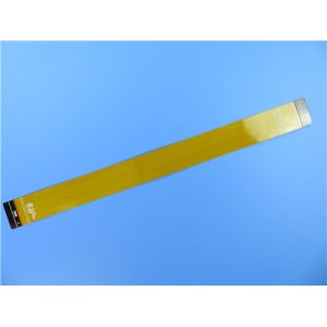 Dual Layer 0.25mm Flexible PCB Board With Polyimide Stiffener