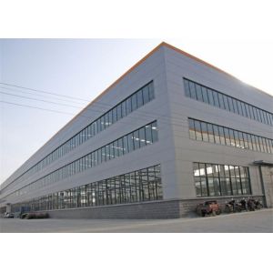Q235B, Q345B Grade fast installed EPS/PU/XPS sandwich panel steel structure