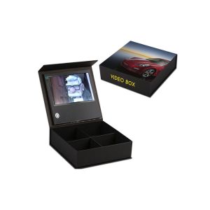 Samples Available LCD Video Gift Box 4.3 / 5 Inches Video Brochure Box