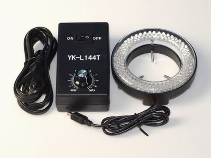 Quality YK-L144T LED Ring Light for Stereo Microscope ring light with adaptor with control box wholesale