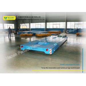 Automation Operation Heavy Duty Plant Trailer / Motor Material Transfer Trolley