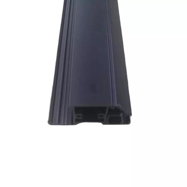 Anodized 6063 Black Aluminium Window System Set For Casement Supporting Match