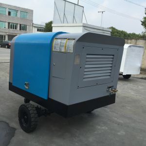 2m3/min 7 bar Diesel Screw Portable Air Compressor Portable Diesel Engine Driven