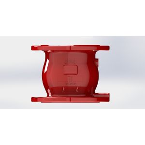 Cheap Red / Blue Nozzle Type Check Valve With Anti Water Hammer And Backflow Prevention Function for sale