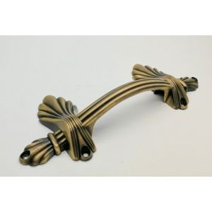 Antique Brass Color Shell Design Metal Coffin Handle High Quality Accessories