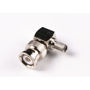 Compression Straight Coax BNC Crimp Connector 50Ω Impedance