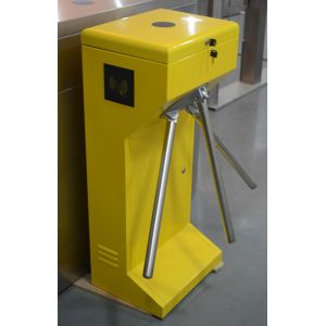 Outdoor Intelligent Access Control Turnstile Gate Steel Material Vertical Type