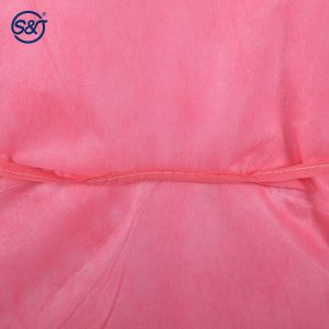 Disposable Nonwoven 3 Layers SMS Isolation Gown Waterproof Factory Direct Price