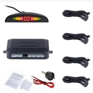 Car Auto Parktronic LED Parking Sensor With 4 Sensors Reverse Backup Car Parking
