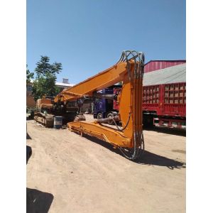 Optional 18M 20M 24M 26M 28M 30M High Reach Demolition Boom For Excavator