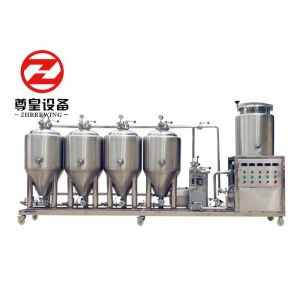 China Micro Brewery System Home Beer Brewing Equipment 50 Gallon 200 Liter Fermenter on sale