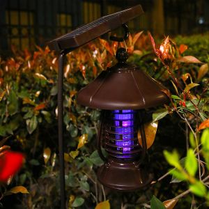 4000mAh Rechargeable Solar Mosquito Lamp Repellent Solar Insect Killer System