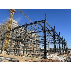 Global Steel Structure Canopy With Customizable Tile