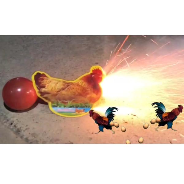 Quality Liuyang Fireworks Swan Laying Eggs Fireworks Novelty Funny Toy wholesale