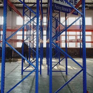 Customized Steel Pallet Shelving System with Adjustable Shelves