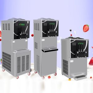 Floor Standing Soft Scoop Ice Cream Machine 220V 50Hz 1 Ph Electric