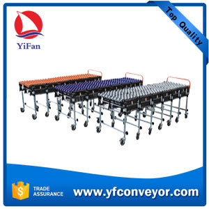Flexible Expandable Gravity Plastic Skate Wheel Conveyor
