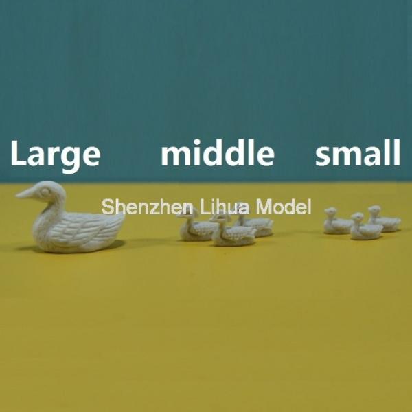 model small duck, model animal,model scale figure,1:25scale duck,miniature duck